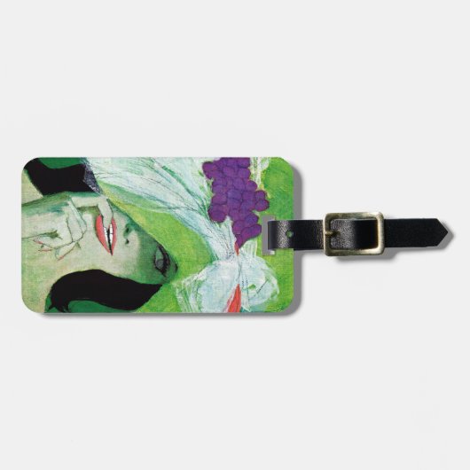 Op de andere manier kijken bagagelabel (Voorkant horizontaal)