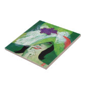 Op de andere manier kijken tegeltje (Zijkant)