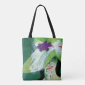 Op de andere manier kijken tote bag (Achterkant)