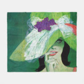 Op de andere weg fleece deken (Voorkant (Horizontaal))