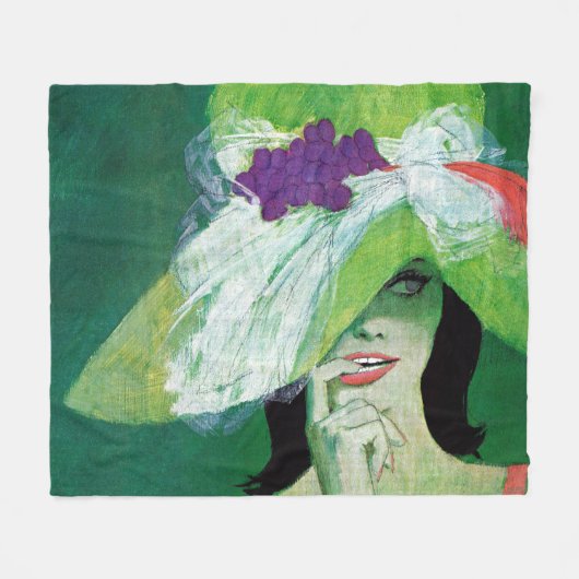 Op de andere weg fleece deken (Voorkant (Horizontaal))