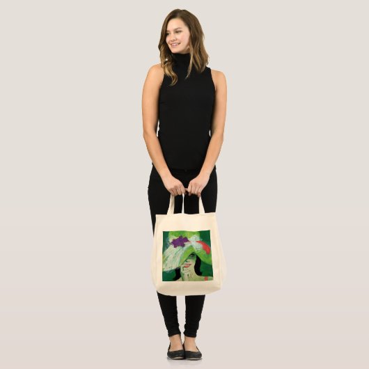 Op de andere weg tote bag (Voorkant (model))