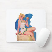 Op de Apple Cart Muismat (Met muis)