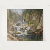 Op de Ausable | James David Smillie Art Wandkleed (Voorkant (horizontaal))