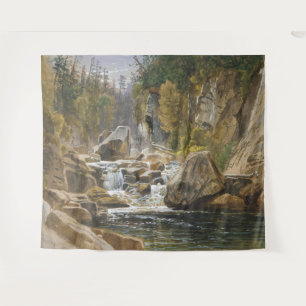 Op de Ausable   James David Smillie Art Wandkleed