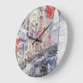 Op de Avenue van 34th Street, mei 1917 door Hassam Grote Klok (Hoek)