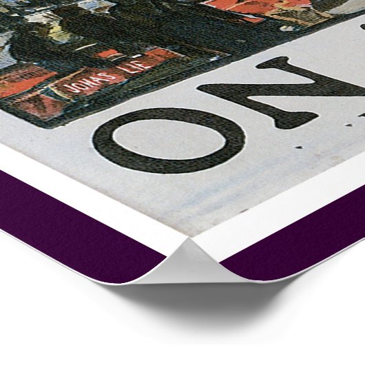 Op de baan voor de overwinning! poster (Hoek)