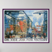 Op de baan voor de overwinning! poster (Voorkant)