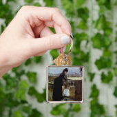 Op de balkon van Berthe Morisot Sleutelhanger (Hand)