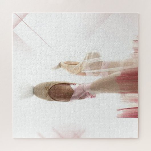 Op de balletschoenen van Pointe Legpuzzel (Horizontaal)
