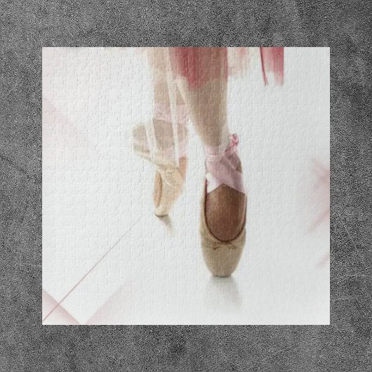 Op de balletschoenen van Pointe Legpuzzel