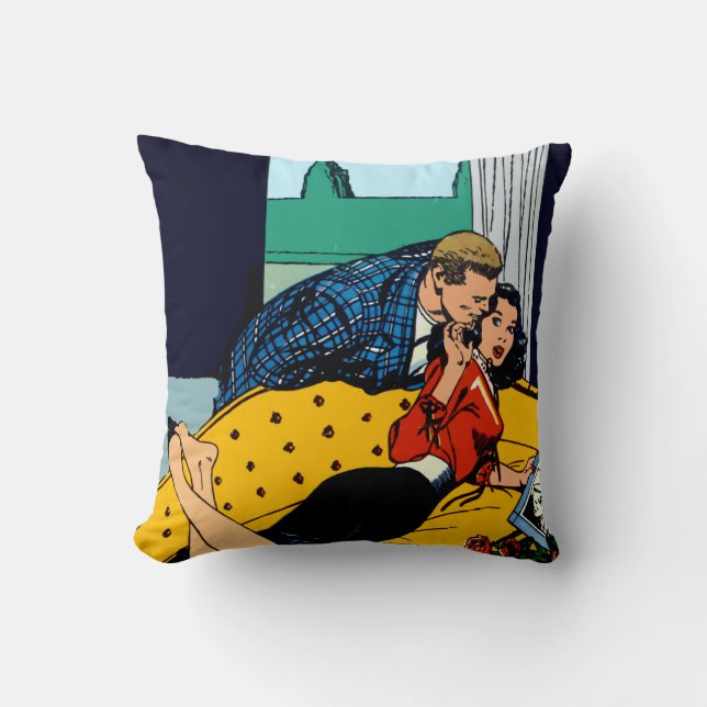Op de bank kussen (Voorkant)