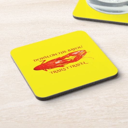 Op de Bayou Bier Onderzetter (Linkerzijde)