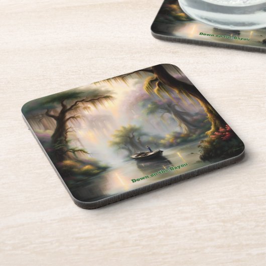 Op de Bayou Bier Onderzetter (Linkerzijde)