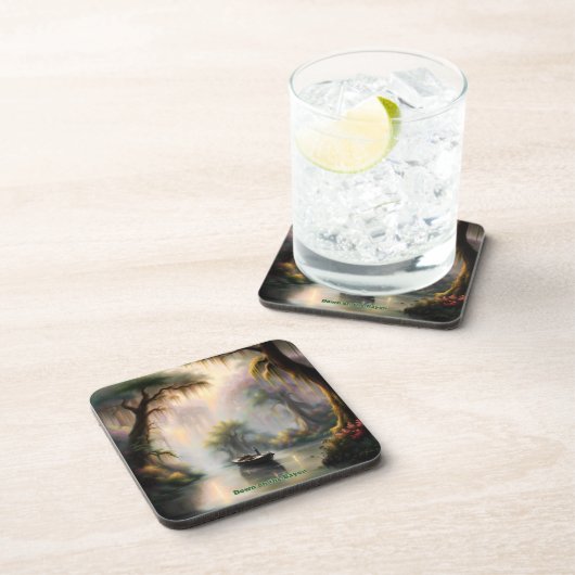 Op de Bayou Bier Onderzetter (Rechterzijde)