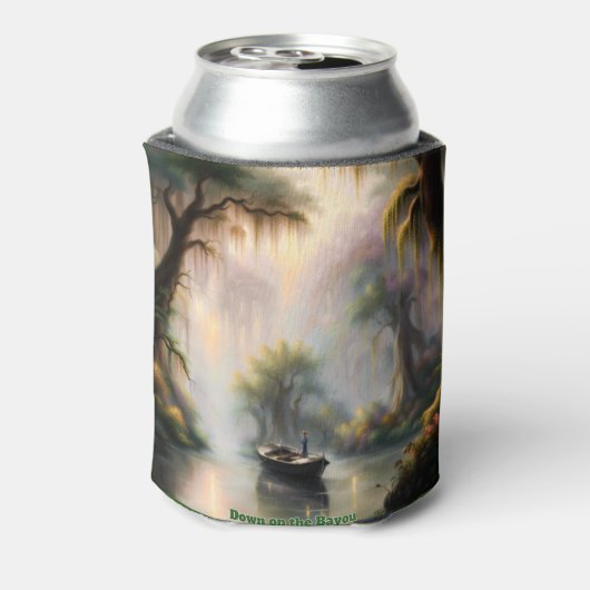 Op de Bayou Blikjeskoeler (Blikje Achterkant)