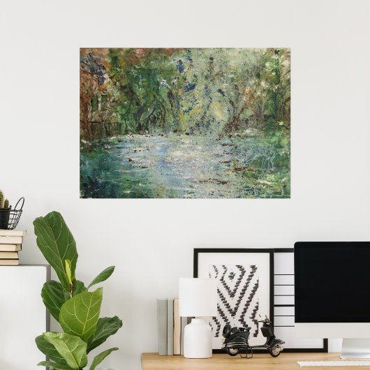 Op de Bayou Poster (Thuiskantoor)