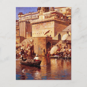 Op de Benares door Edwin Lord Weeks Briefkaart