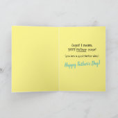 Op de BESTE Farter ooit! Grappig Vaderdag Kaart (Binnen)