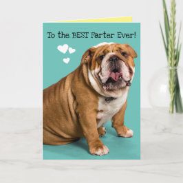 Op de BESTE Farter ooit! Grappig Vaderdag Kaart