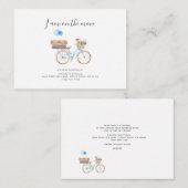 Op de Beweging de Nieuwe Cyclus van de Waterverf v Notitiekaartje (Voorkant / Achterkant)