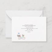 Op de Beweging de Nieuwe Cyclus van de Waterverf v Notitiekaartje (Achterkant)