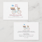 Op de Beweging de Nieuwe Verkeer van de Waterverf Notitiekaartje (Voorkant / Achterkant)