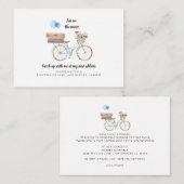 Op de Beweging de Nieuwe Verkeer van de Waterverf  Notitiekaartje (Voorkant / Achterkant)