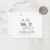 Op de Beweging de Nieuwe Verkeer van de Waterverf  Notitiekaartje (Voorkant / Achterkant in situ)