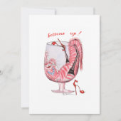 op de bodem, tony fernandes uitnodiging (Voorkant)