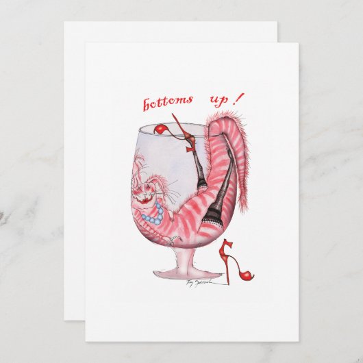 op de bodem, tony fernandes uitnodiging (Voorkant / Achterkant)