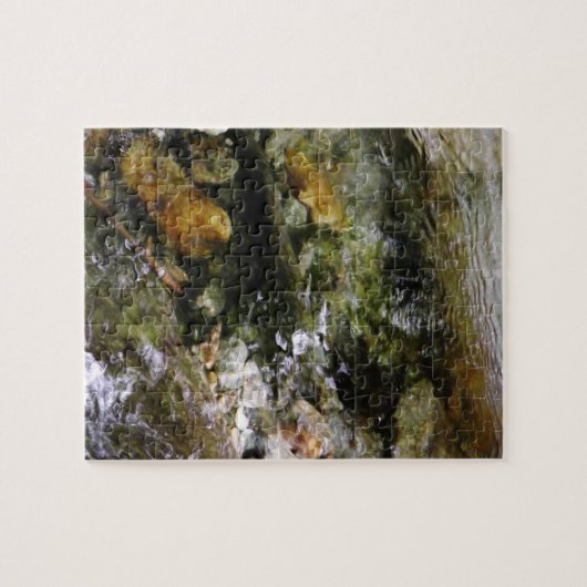 Op de bodem van een Vermont Brook Puzzle Legpuzzel (Horizontaal)