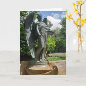 “Op de Boeg van de Hemel” Pasen Kaart (Gele Bloem)