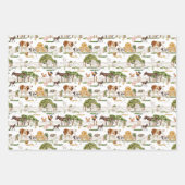 Op de boerderij - Dieren Inpakpapier Vel (Voorkant 3)