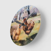 Op de Boerderij klok (Hoek)