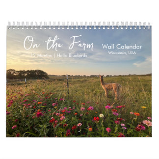 Op de boerderij Landelijk leven foto kalender