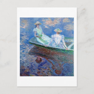 Op de boot, Monet Briefkaart