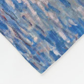 Op de boot, Monet Fleece Deken (Hoek)