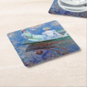 Op de boot, Monet Kartonnen Onderzetters (Schuin)