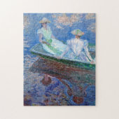 Op de boot, Monet Legpuzzel (Verticaal)