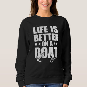 Op De Boot Zeilboot Kapitein Zeilschip Zee 2 Trui