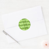 Op de Borderline Sticker (Envelop)