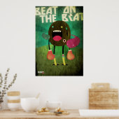 Op de borst ***///// poster (Keuken)