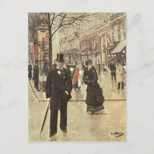 Op de Boulevard Briefkaart