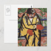 Op de Boulevard door Kazimir Malevich Briefkaart (Voorkant / Achterkant)
