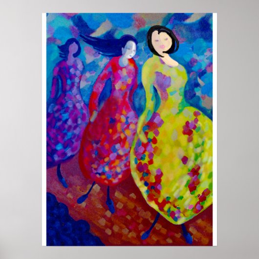 Op de catwalk poster (Voorkant)