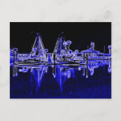 Op de Corpus Christi Bay Briefkaart (Voorkant)