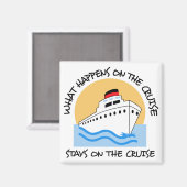 Op de cruise magneet (Voorkant / Achterkant)