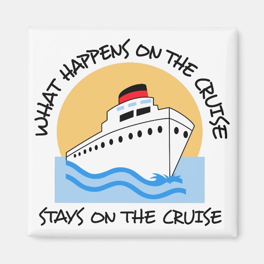 Op de cruise magneet (Voorkant)