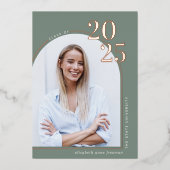 Op de curve | Aankondiging Afstuderen Folie (Voorkant)